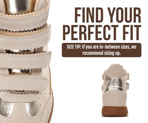 Image of Project Cloud Wedge Sneakers for Women - Memory Foam Insole Womens Sneakers - Lightweight & Hi Top Womens Shoes - Stylish Spring Shoes for Women 2026 (Marant)