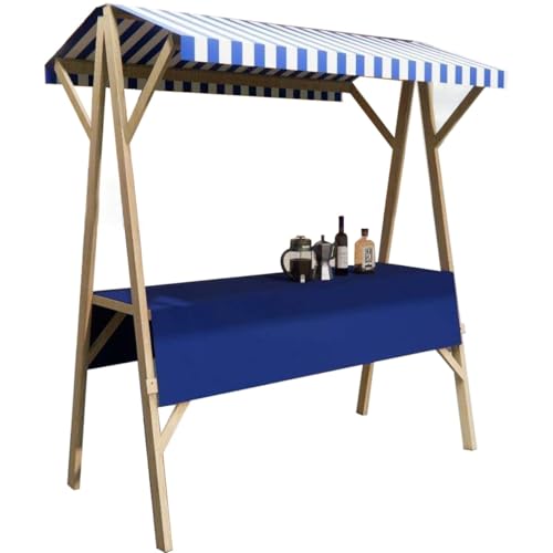 Chariot de marché pliable en bois idéal pour les marchés de producteurs