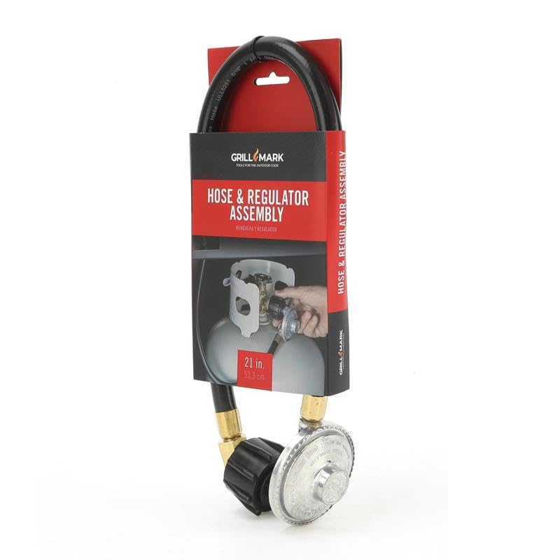 Grill Mark 21 in. L Rubber Propane Hose and Regulator (Pack of 4) (1)