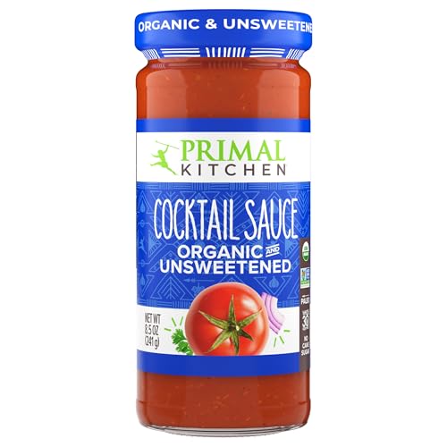 Primal Kitchen Unsweetened Cocktail Sauce, Organic, 8.5 Oz