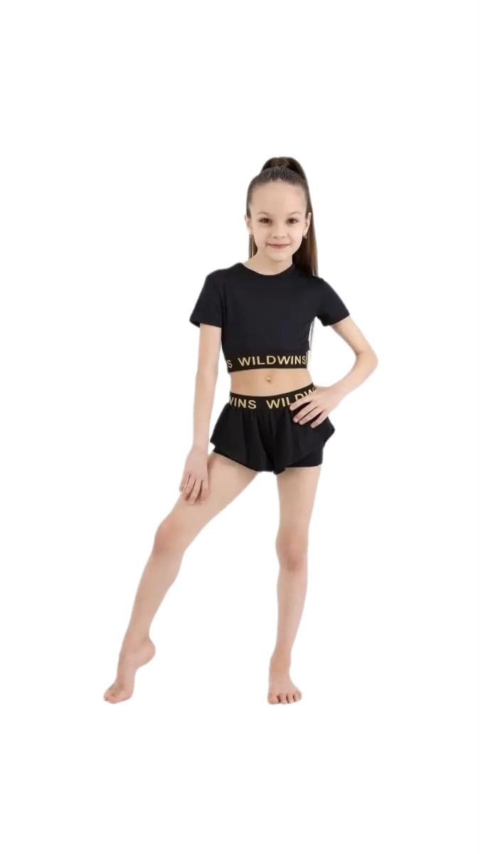 Pantalones cortos de gimnasia, clases de ballet