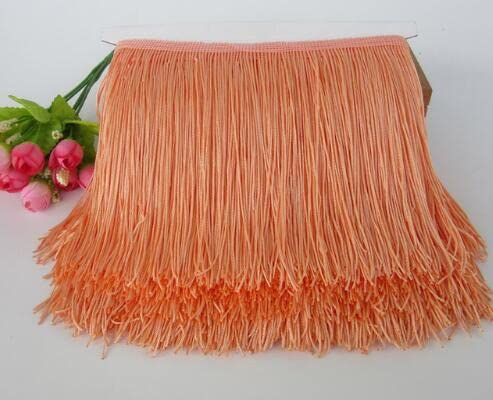 10 Yard/lot 30 CM Long Polyester Gland Dentelle Africaine Frange Garniture pour Coudre Robe Latine Vêtement Accessoires Ruban-10 mètres, 19