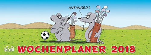 Preisvergleich Produktbild Uli Stein Wochenplaner 2018: Tischkalender