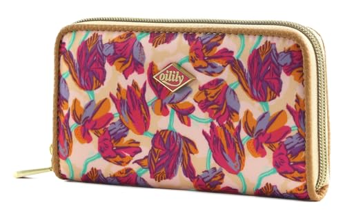 Oilily Zana Wallet Tulipy Bisque le grand portefeuille fleuri pour vos cafés en terrasse