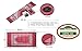 Hitopin Travel Prayer Mat, 60cm*100cm Portable Red Nylon Waterproof Praying Rug with Compass, Qibla Finder, Perfect for Ramadan Gifts, Islamic Prayer