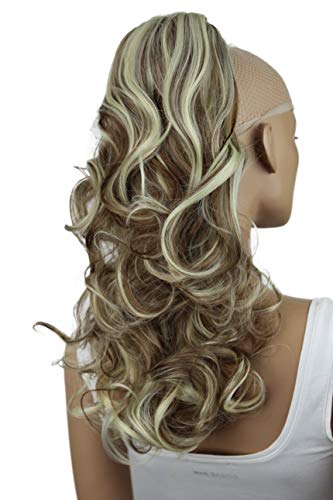 PRTTYSHOP Hair Piece Pony Tail Extension Draw String, Brown, Size No Size