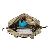 EXCELLENT ELITE SPANKER Molle Admin Pouch Drop Down torba taktyczna Molle z haczykiem i szlufką (moro)