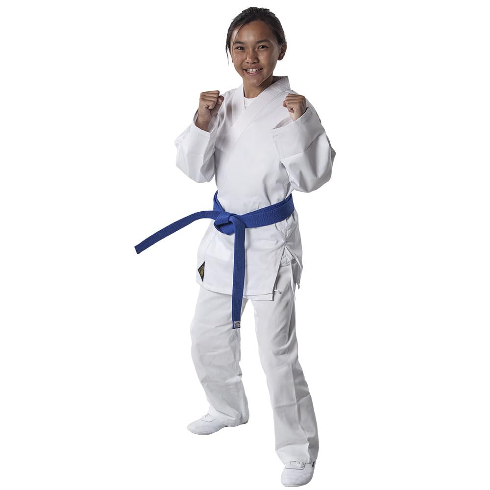 Tiger Claw 7.5 OZ Black Student Karate Uniform