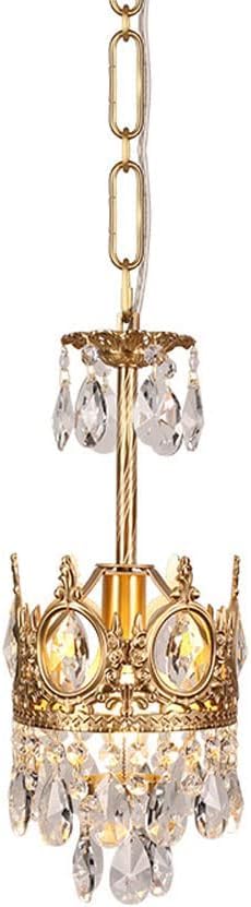 Lustre réglable pour salle à manger suspension cristal doré design vintage îlot cuisine