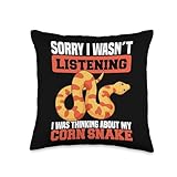 Corn Snake Food Enclosure Corn Snake Throw Pillow