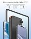 A ADDTOP Solar Power Bank 25000mAh - Tragbares Solar-Ladegerät mit 4 Solar-Panels, Outdoor Wasserdichtes Externes Akku-Pack mit 2 USB A&1 USB C für iPhone, Android und Tablet, Kamera Outdoor Orange