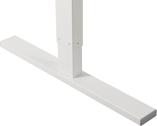 Miniatura 6 de Marco de escritorio eléctrico de pie con motor doble, base de escritorio de altura ajustable con 4 controladores de memoria programables, patas de