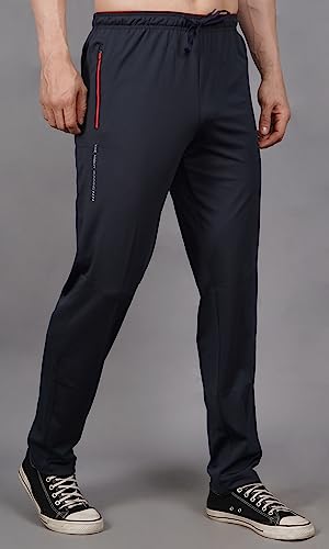 Image of Shiv Naresh Men's Regular Fit Mid Rise Track Pant