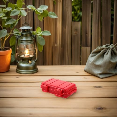 Estuche seco compacto para camping EPIGEIST rojo de viaje 5