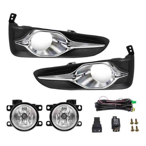 Faros antiniebla Fit Shuttle 2017-2019 con luz diurna y kit de cableado 12V
