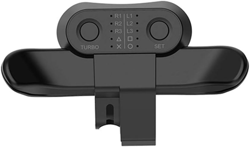 Controller Back Button Attachment for PS4 Controller for Playstation 4 with Custom Mapping for Professional F.P.S Gaming Turbo Burst