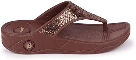 BATA Women's Slippers (Brown_5 UK)