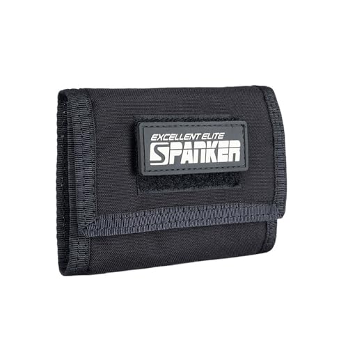 EXCELLENT ELITE SPANKER Nylon Trifold Wallet for Men ID Card Holder Tactical Military Wallet with Coin Pocket Outdoor Wallet