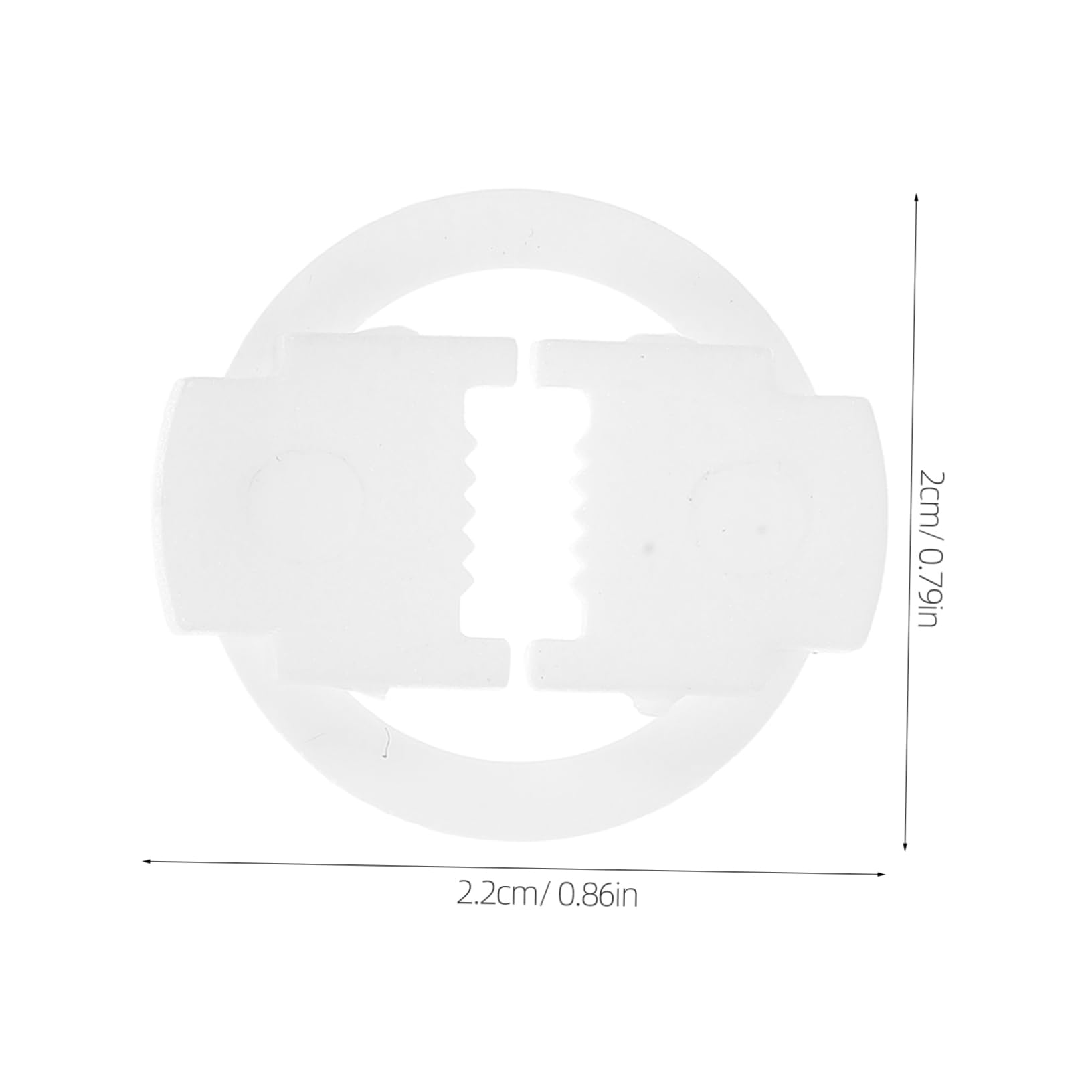 ERINGOGO 100Pcs Cable Clips Holder for Securely Fastening Power and Lamp Wires Versatile Light Clips for Outdoor String Lights Easy Installation and Elegant Design for Various