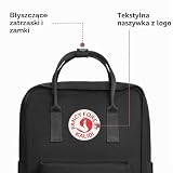 KALIDI Lekki plecak unisex torba szkolna wodoodporny plecak na co dzień pasuje do laptopa 15 cali dla chłopców dziewcząt mężczyzn i kobiet, Czarny, 14L US