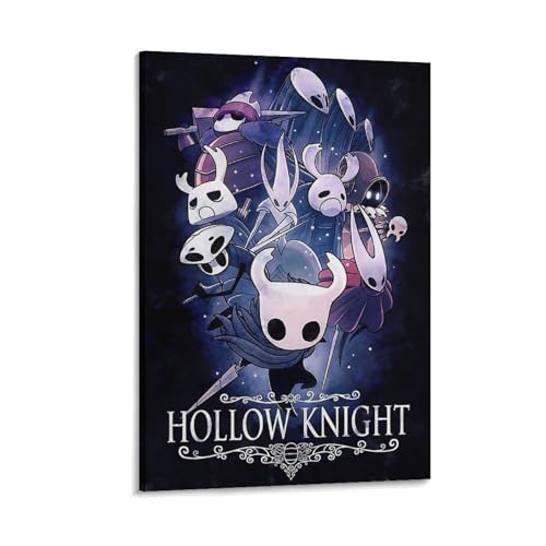 GAUSKY Hollow Knight Poster (25) For Living Room Bedroom Painting 08x12inch(20x30cm) Frame-.