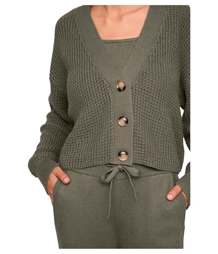 Eberjey Women's The Cropped Cardigan3