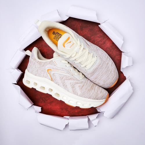 Image of ASIAN Powerplay-28 Running Shoes for Men | Memory Foam Lightweight Shoes with Air Coil Sole Technology | Ideal for Running, Training