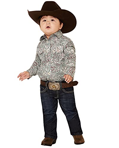 Cody James Toddler-Boys' Night Hawk Medium Wash Mid Rise Stretch Relaxed Bootcut - Ctfa20j24