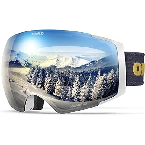 OMID Ski Goggles: Polarized Anti-fog OTG Snow Goggles Cover