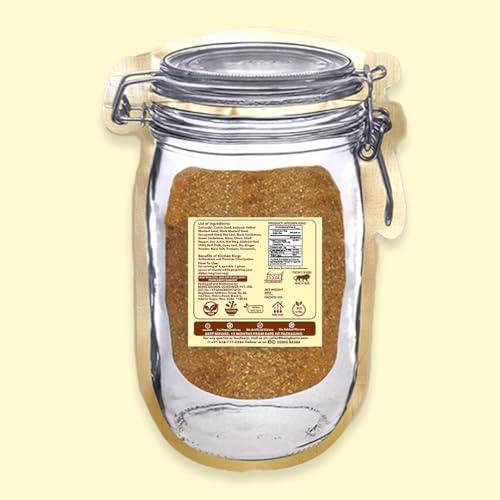 Image of Being Bania Kitchen King Masala Pouch, 100 Gms | 100% Natural |natural Jain Masala No garlic or onion | | No Added Flavors or Preservative | For Healthy Routine | Promote Digestion & Gut Health | Exotic Indian Spices | Indian Masala