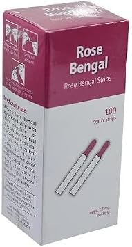 Ophthalmic Rose Touch (Rose Bengal Strips) - Pack of 50