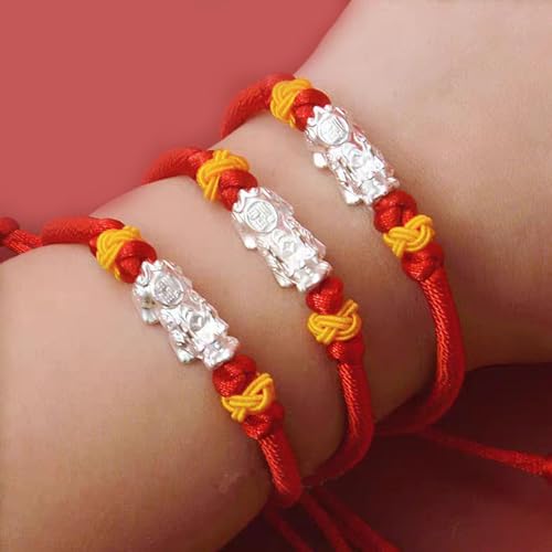 Image of Amulet for Children Red Bracelet for baby Birthday Gifts for grandsons and granddaughters