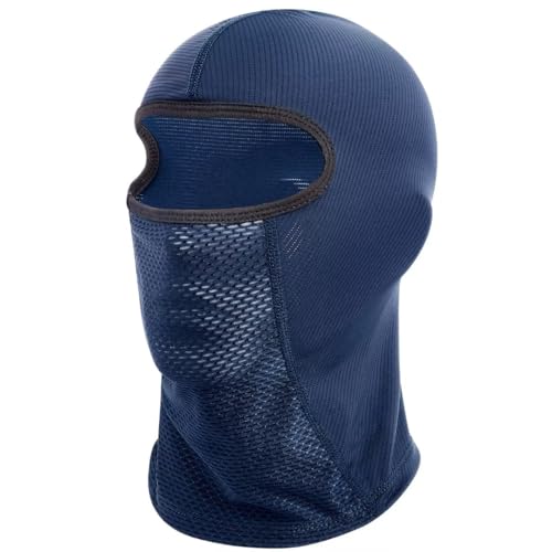ROTTO Pasamontañas Refrescante Balaclava de Seda para Motociclismo Ciclismo Pesca para Hombre Mujer Protección Solar