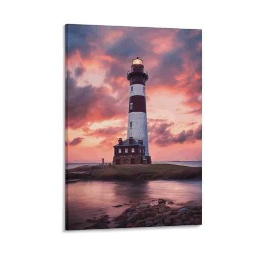 Impression sur toile phare de haute qualité tableau déco moderne pour maison
