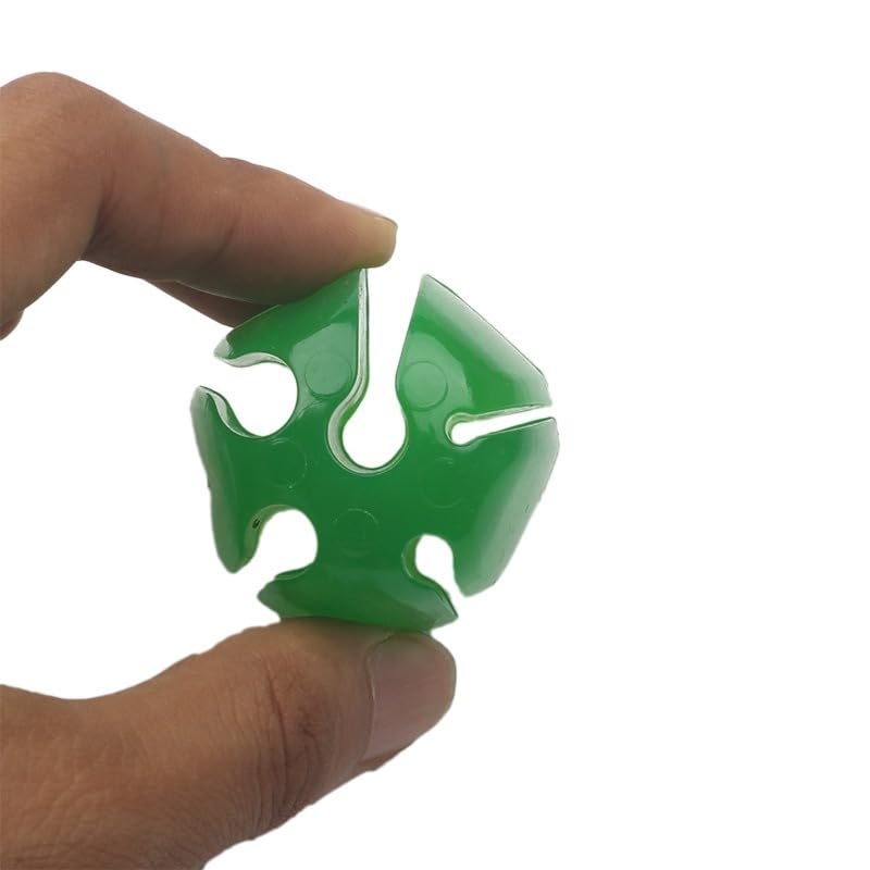 6 piezas bolas para detener caña de pescar silicona miniatura 5