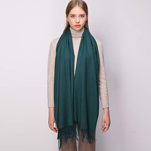 RIIQIICHY Women's Scarf Pashmina Shawls and Wraps for Evening Dress Bridesmaid Wedding Bridal Winter Warm Long Large Scarves - Image 3