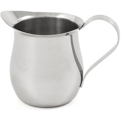 Stainless Steel Bell Creamer Pitcher & Espresso Pitcher, 8 Ounce Cover