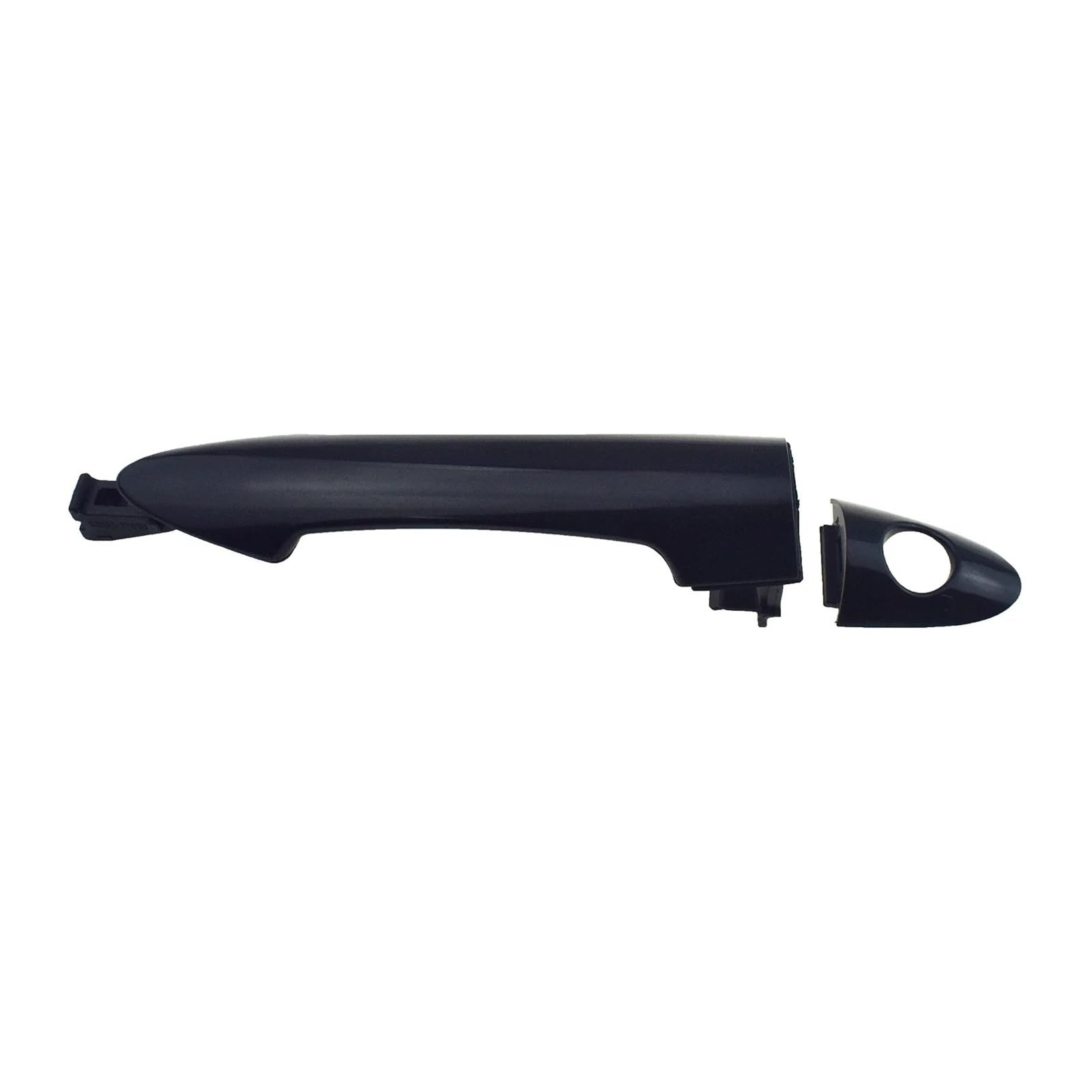 Pacsci Front Right Car Outer Door Handle For Kia For Picanto 2011-2016 82651-1Y000 82661-1Y000 83651-1Y000 83661-1Y00 Black Exterior Door Handle With Cap(Front Right)