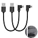 Produktbild TengKo Mini Netzkabel für TV Stick, Micro USB Kabel Mini Netzkabel Ladekabel für TV Stick, Chromecast, Powers der TV Stick von Ihrem TV USB Port