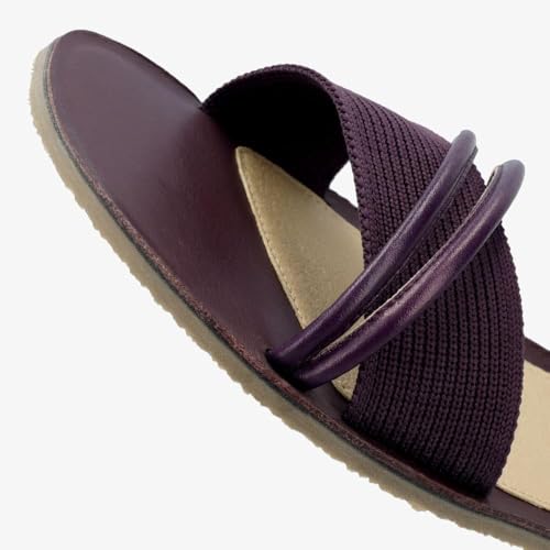 Image of GROUNDIES Corfu Barefoot Sandals for Women - Comfortable Women's Sandals with Soft Goatskin and Breathable Microfiber Insole, Flexible Outsole