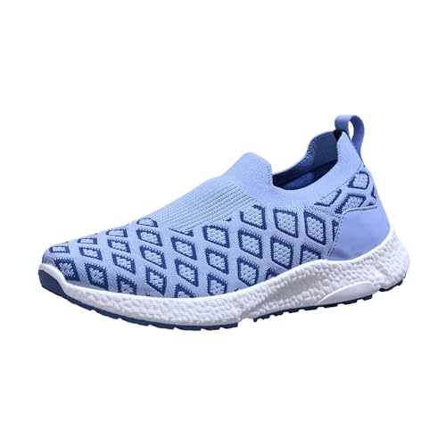 Image of Neeman's Crystal Knit Slip On for Women | Breathable Knit Upper, Cushioned EVA Sole | Lightweight, Flexible Shoes for Everyday Comfort