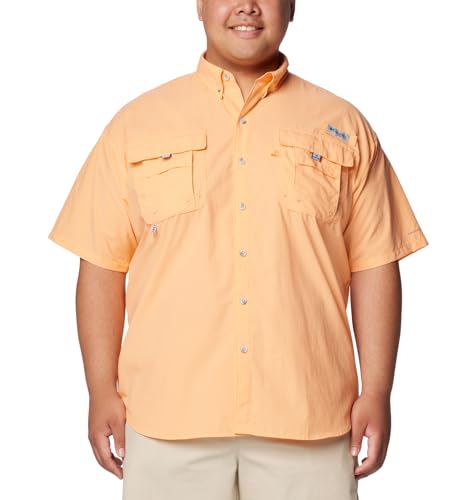 Image of Columbia Men Omni-Shade Bahama II Hiking and Trekking Short Sleeve Shirt