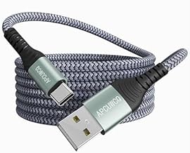 USB C cable 3M 3.1A fast charge Type C charging cable Nylon braided USB A to USB C fast charge charging cable for Samsung Galaxy S10 S9 S8 Plus S21 Note 10 9 8 LG V20 G8 G7 Type C charger cable