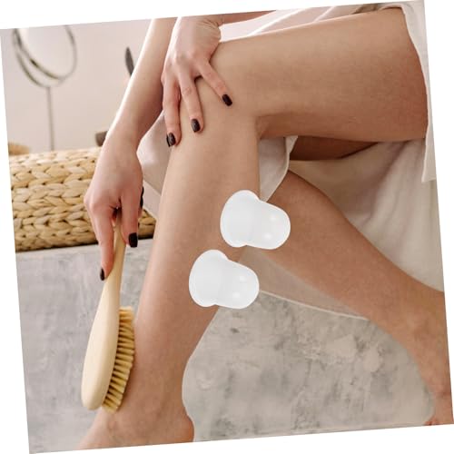 FOMIYES 4pcs Copas de Vacío de Silicona para Terapia de Masaje, Copas Manuales Portátiles para Relajación y Alivio Muscular, Diseño Seguro de Silicona para Uso en Casa miniatura 6
