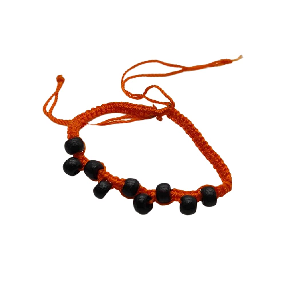 VIE Beach Bracelet, Beaded, Orange