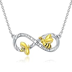 Bee Infinity Necklace