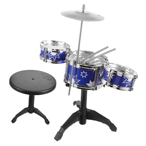 LIOOBO 1Set Educational Drum Musical for Boys Safe Instrument for Early Learning Develops Creativity Motor Skills Ages