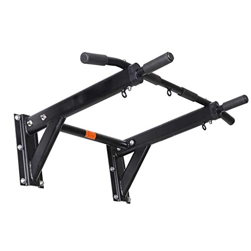 Klimmzugstange an der Wand montierte horizontale Stange, Klimmzüge für die Lochmontage, Trainingsgeräte für das Heimfitness-Sandsack-Widerstandsband,