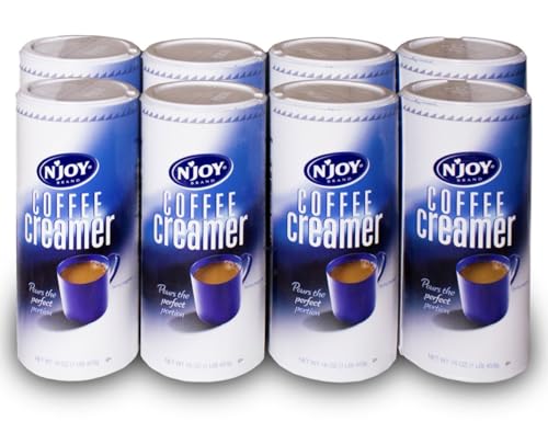Non-Dairy Coffee Creamer Powder – 16 oz Canisters (Pack of 8) – Kosher,