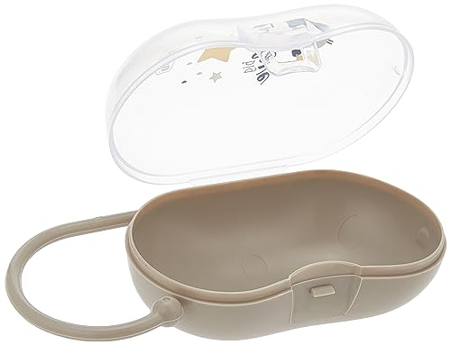 Chicco Doppelter Schnullerhalter, Schnullerhalter, vielseitig und hygienisch, leicht zu befestigen, Ergonymische Form, starisierbar, neutral, 0 Monate +